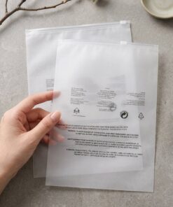 Multi-Functional Plastic Sealing Bags with Custom Apparel Brand Logo