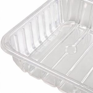 Wholesale Transparent PET Plastic Container For Grocery Produce And Supermarkets Wholesale Transparent PET Plastic Container For Grocery Produce And Supermarkets