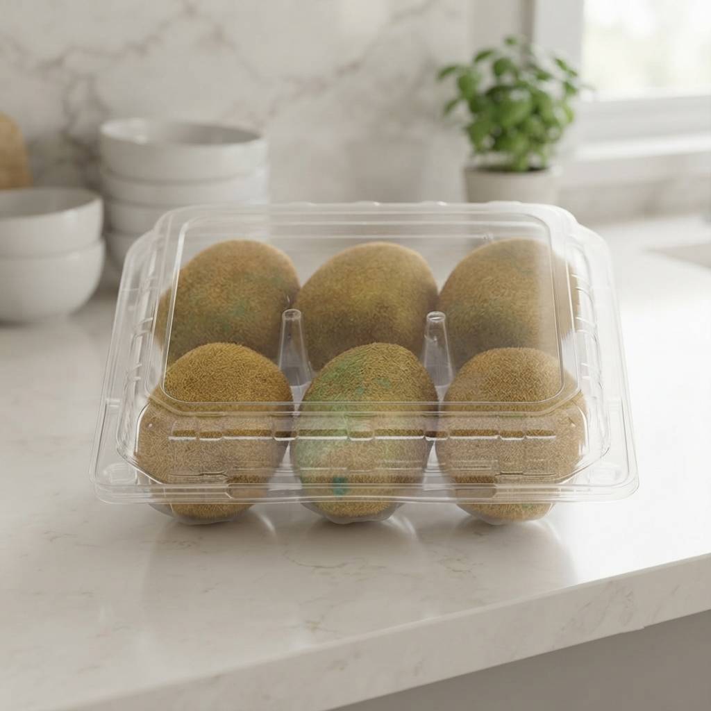 Personalized Food Grade PET Plastic Packaging For Premium Kiwifruit Personalized Food Grade PET Plastic Packaging For Premium Kiwifruit
