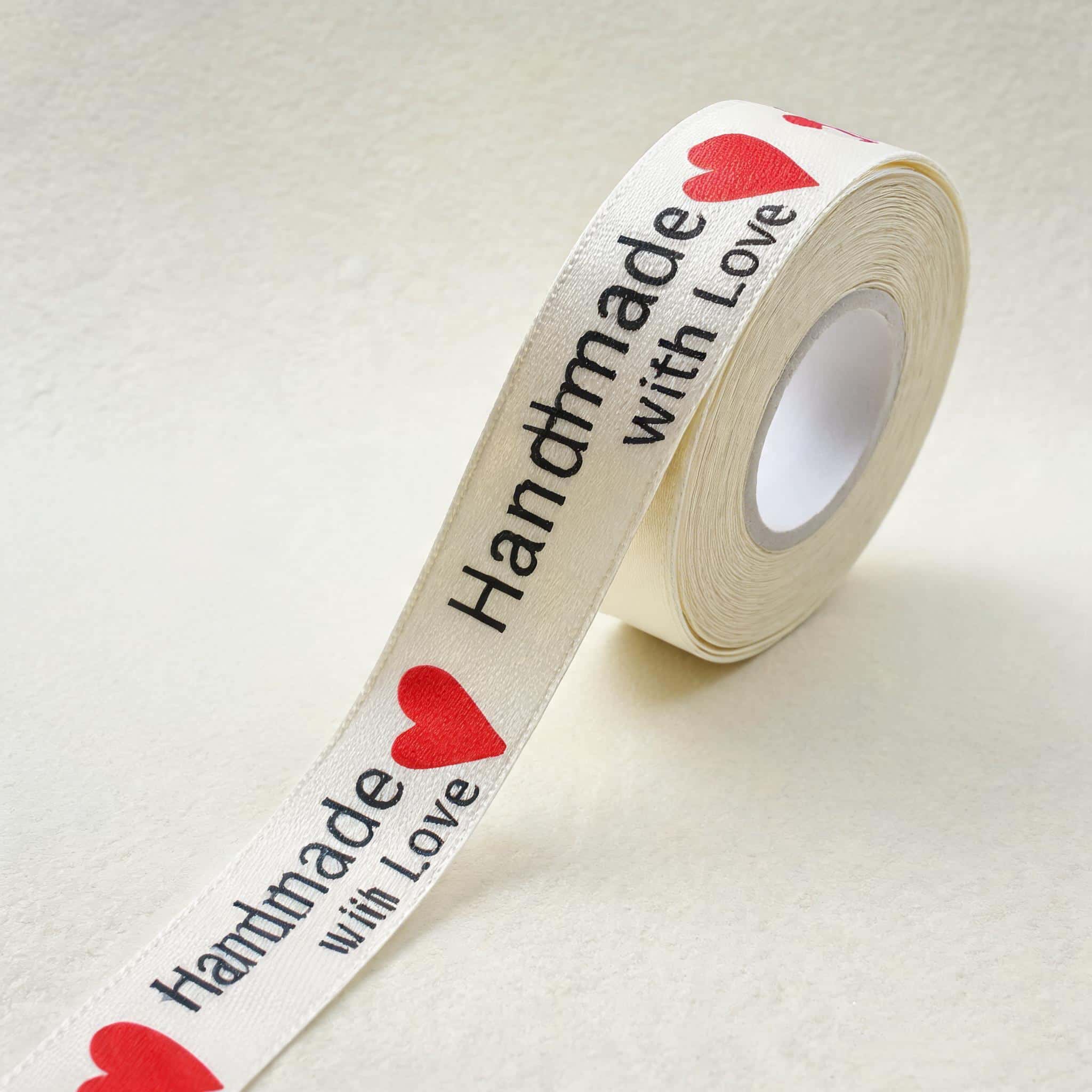 Personalized Handmade Style Cotton Blend Ribbons For Packaging Personalized Handmade Style Cotton Blend Ribbons For Packaging