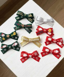 Custom Design Christmas Ribbon For Luxury Gift Packaging